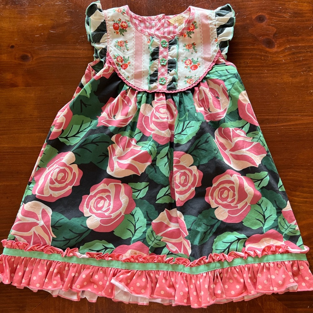 Matilda Jane Floral Top - NWOT - Girls Size 6